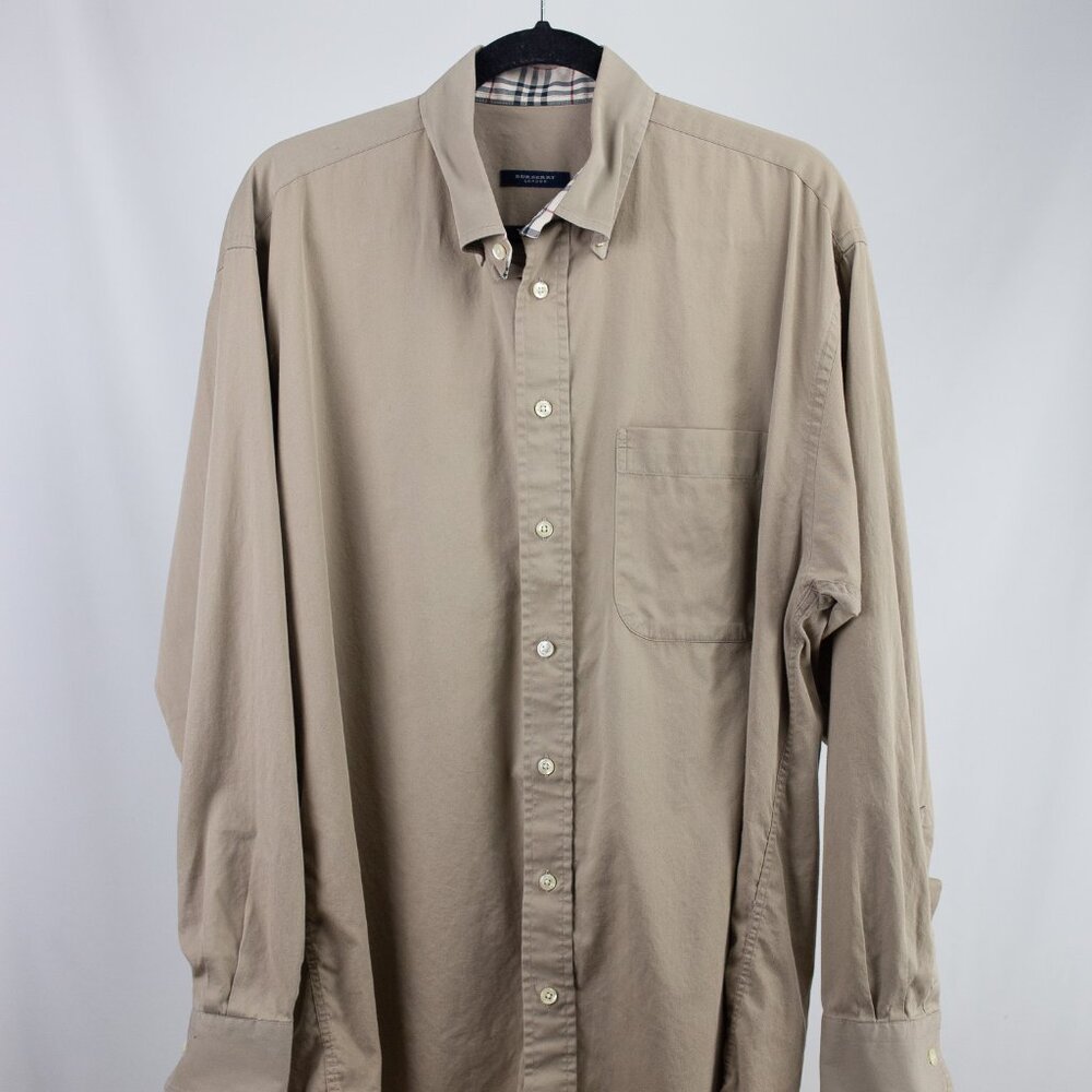 Burberry Classic Fit Oxford Shirt, Size Large